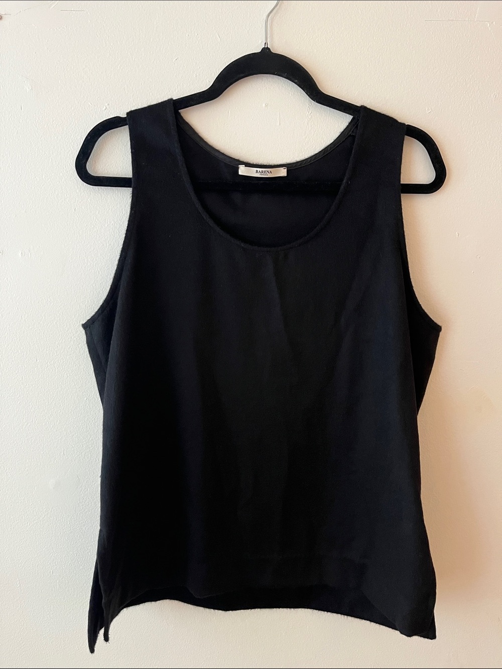 Barena Venezia Cashmere Sleeveless Scoop Neck Tank Top